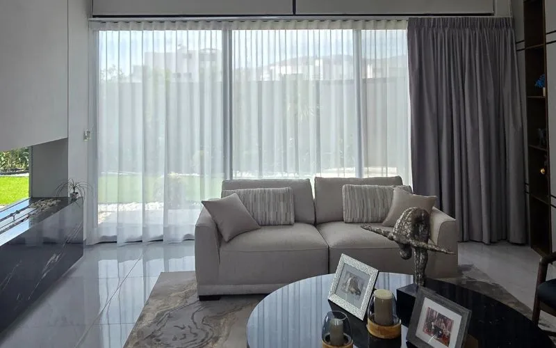 cortina estilo dia y noche